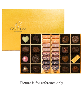Gold Collection Chocolate 32pcs.(with charm)
