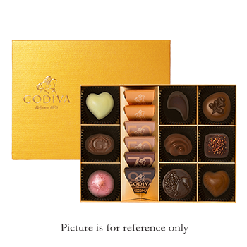 Gold Collection Chocolate 15pcs.(with charm)