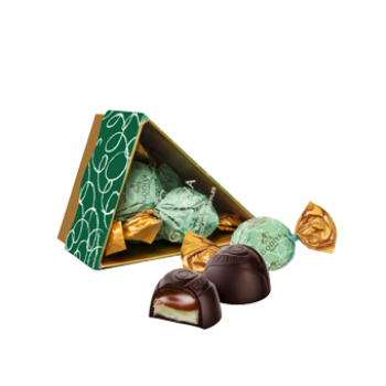 Dark Mint Chocolate Truffles 5pcs.